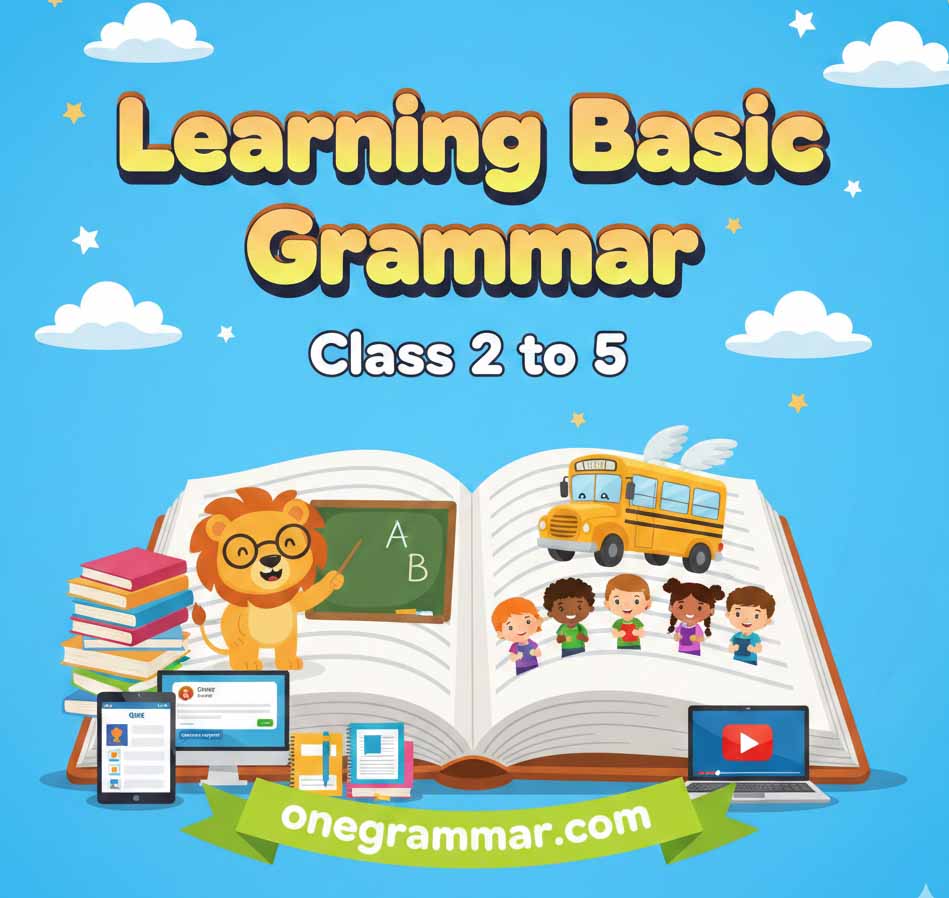 Learning Basic Grammar for Kids
